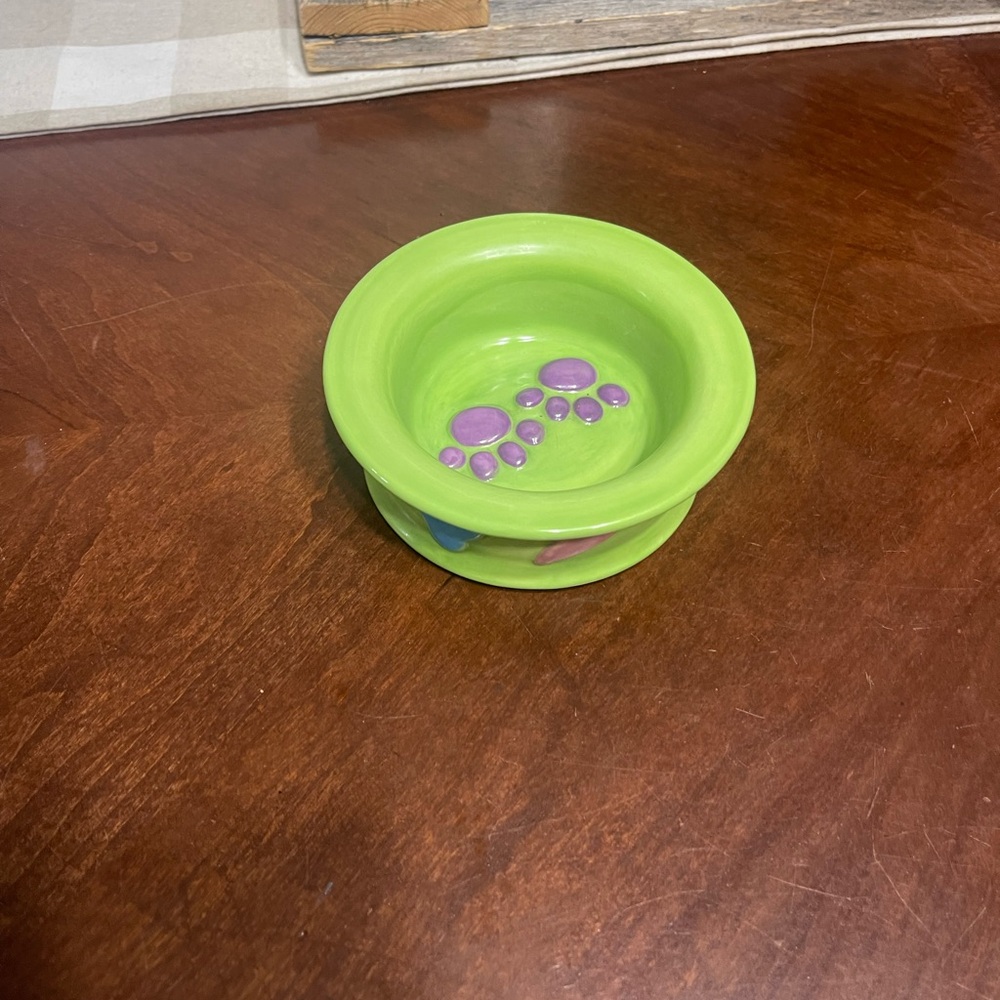 Ceramic Debby Carman HandPainted bowl